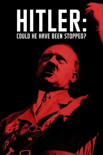 Movie poster for Hitler: Could He Have Been Stopped?