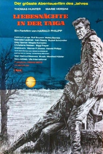 Movie poster for Liebesnächte in der Taiga
