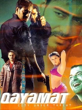 Movie poster for Qayamat: City Under Threat