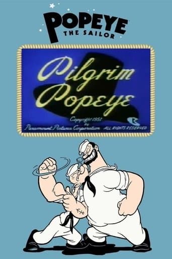 Movie poster for Pilgrim Popeye