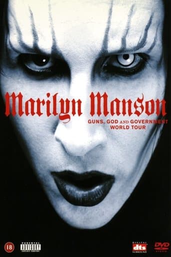 Movie poster for Marilyn Manson - Guns, God and Government World Tour