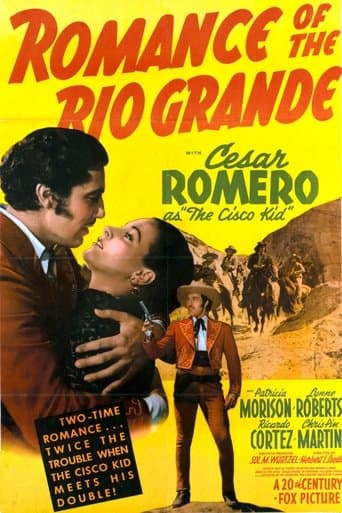 Movie poster for Romance of the Rio Grande