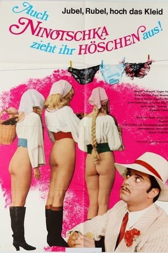 Movie poster for Auch Ninotschka zieht ihr Höschen aus