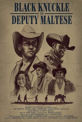 Movie poster for Black Knuckle and Deputy Maltese