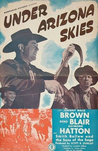 Movie poster for Under Arizona Skies