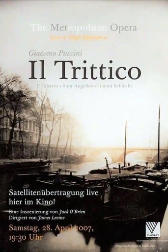 Movie poster for Puccini's Il trittico