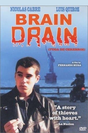 Movie poster for Brain Drain
