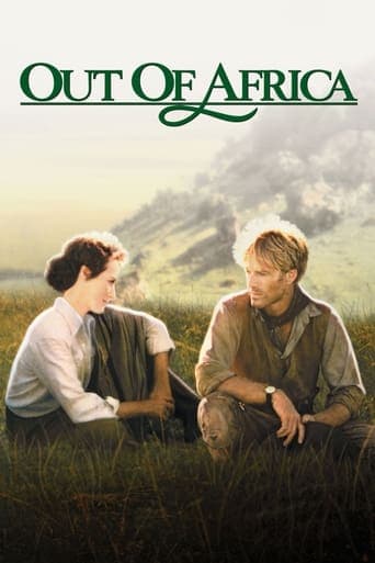 Movie poster for Out of Africa