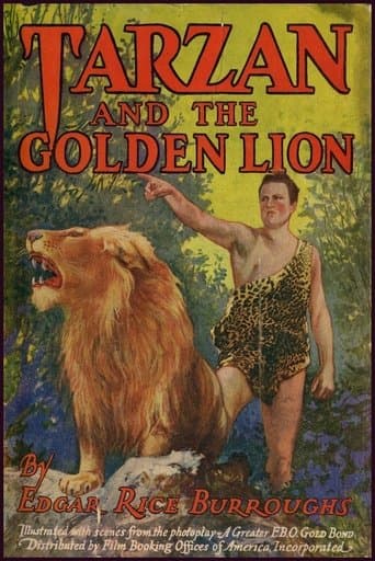 Movie poster for Tarzan and the Golden Lion