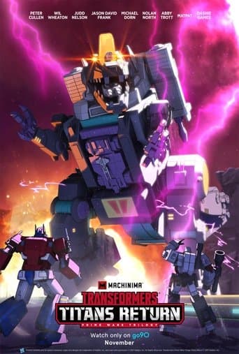 Movie poster for Transformers: Titans Return