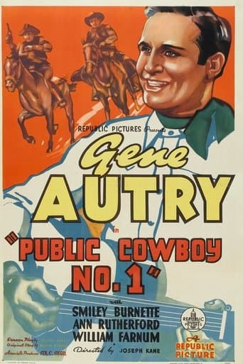 Movie poster for Public Cowboy No. 1