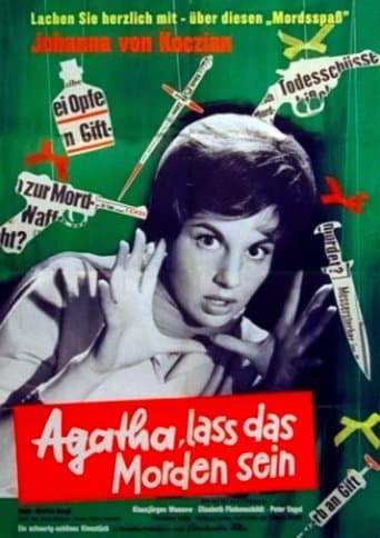 Movie poster for Agatha, let the murdering be!