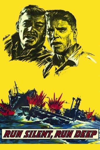 Movie poster for Run Silent, Run Deep