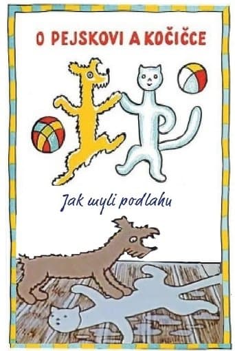 Movie poster for How a Dog And a Cat Washed The Floor