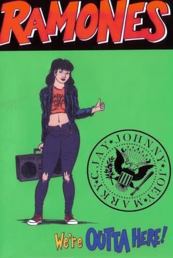 Movie poster for Ramones: We're Outta Here!