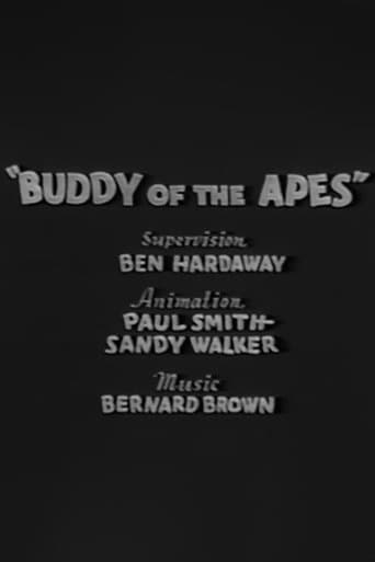 Movie poster for Buddy of the Apes