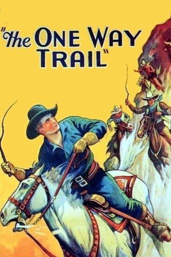 Movie poster for The One Way Trail