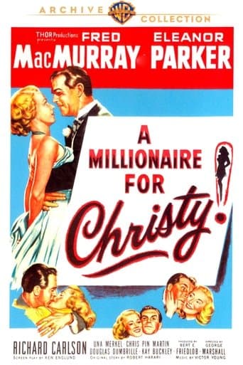 Movie poster for A Millionaire for Christy