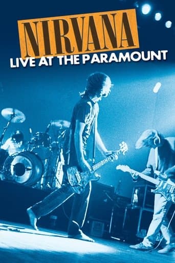 Movie poster for Nirvana: Live at the Paramount