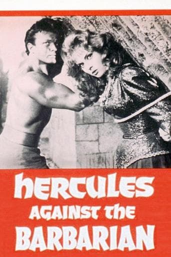 Movie poster for Hercules Against the Barbarians