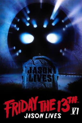 Movie poster for Friday the 13th Part VI: Jason Lives