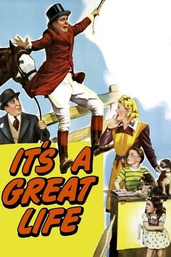 Movie poster for It's a Great Life