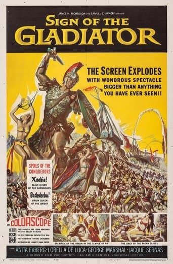 Movie poster for Sign of the Gladiator