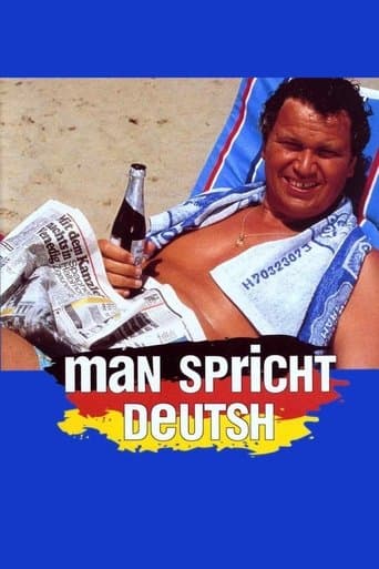 Movie poster for Man spricht deutsh