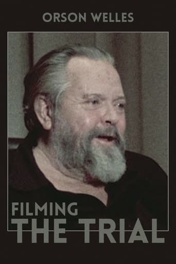 Movie poster for Filming 'The Trial'