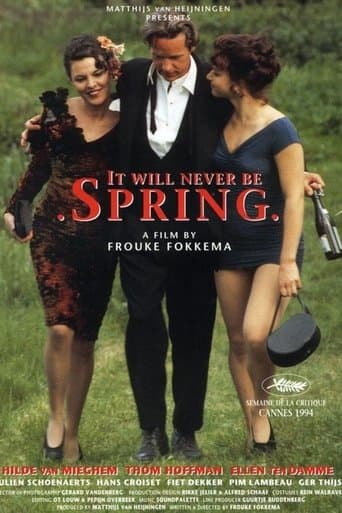 Movie poster for It Will Never Be Spring