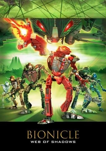 Movie poster for Bionicle 3: Web of Shadows
