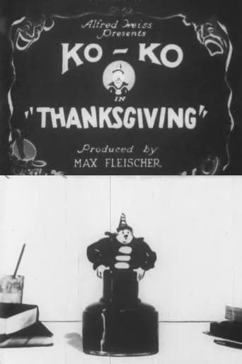 Movie poster for Ko-Ko in Thanksgiving