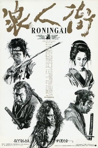 Movie poster for Ronin-gai