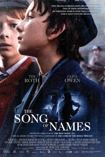 Movie poster for The Song of Names