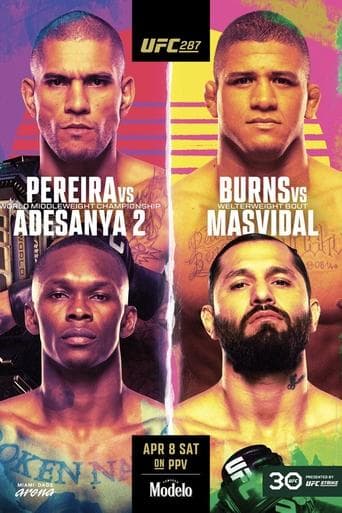 Movie poster for UFC 287: Pereira vs. Adesanya 2