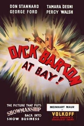 Movie poster for Dick Barton at Bay