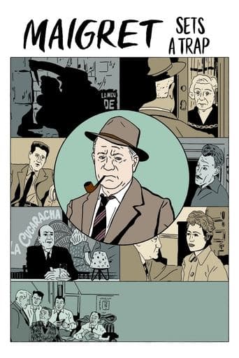 Movie poster for Maigret Sets a Trap