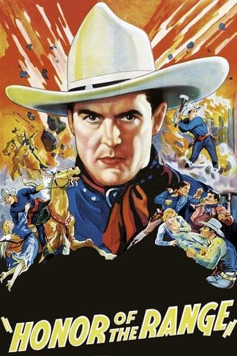 Movie poster for Honor of the Range