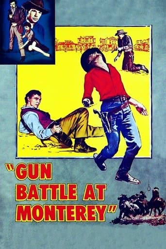 Movie poster for Gun Battle at Monterey