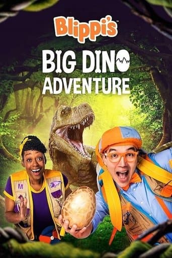 Movie poster for Blippi's Big Dino Adventure