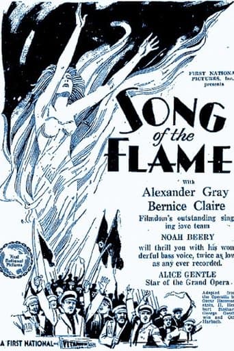 Movie poster for The Song of the Flame