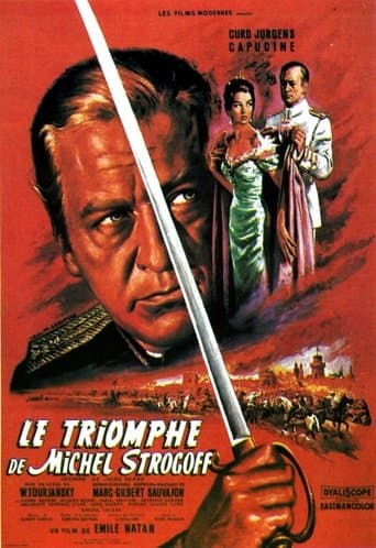 Movie poster for The Triumph of Michael Strogoff