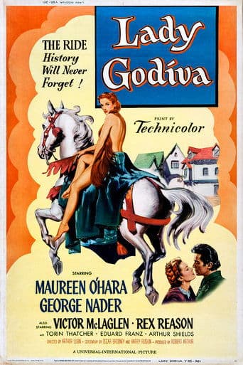 Movie poster for Lady Godiva of Coventry
