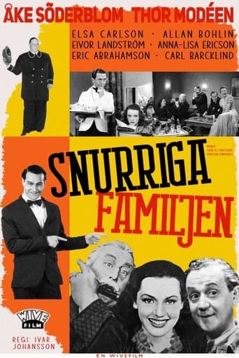Movie poster for Snurriga familjen