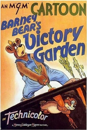 Movie poster for Barney Bear's Victory Garden