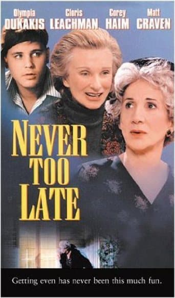 Movie poster for Never Too Late