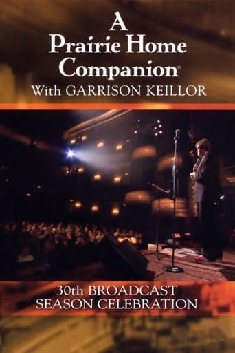 Movie poster for A Prairie Home Companion 30th Broadcast Season Celebration