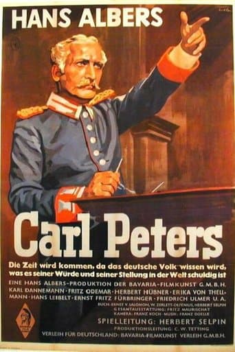 Movie poster for Carl Peters