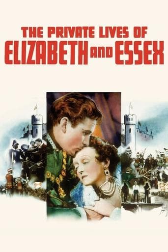 Movie poster for The Private Lives of Elizabeth and Essex