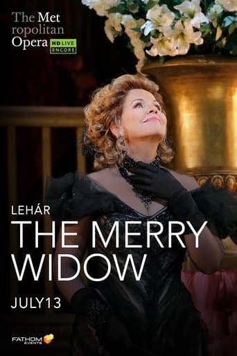 Movie poster for The Metropolitan Opera: The Merry Widow